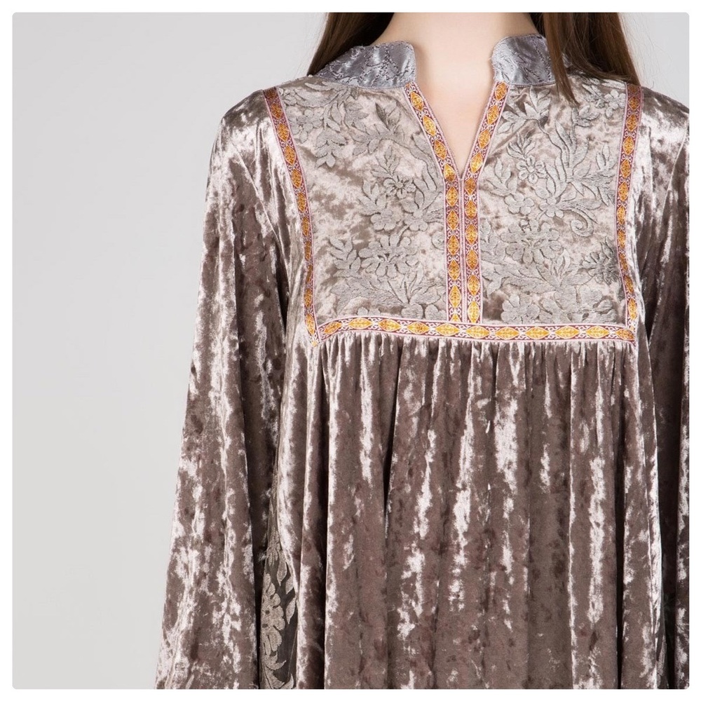 POL The Luxury Velvet and Tulle Tunic - Picture 6 of 16